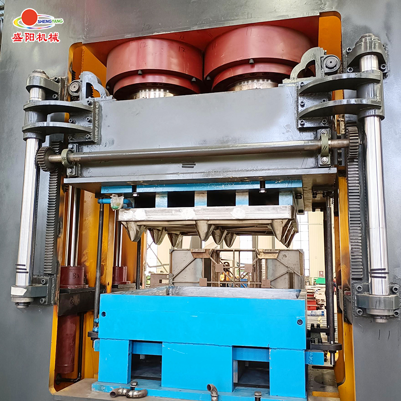 Sawdust Pallet Press Automatic Wood Sawdust Molded Press Wood Pallet