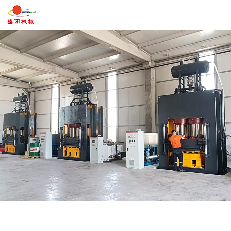 Sawdust Pallet Press Automatic Wood Sawdust Molded Press Wood Pallet