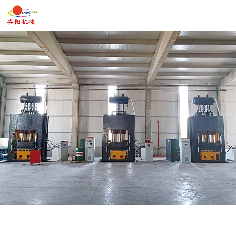 Sawdust Pallet Press Automatic Wood Sawdust Molded Press Wood Pallet