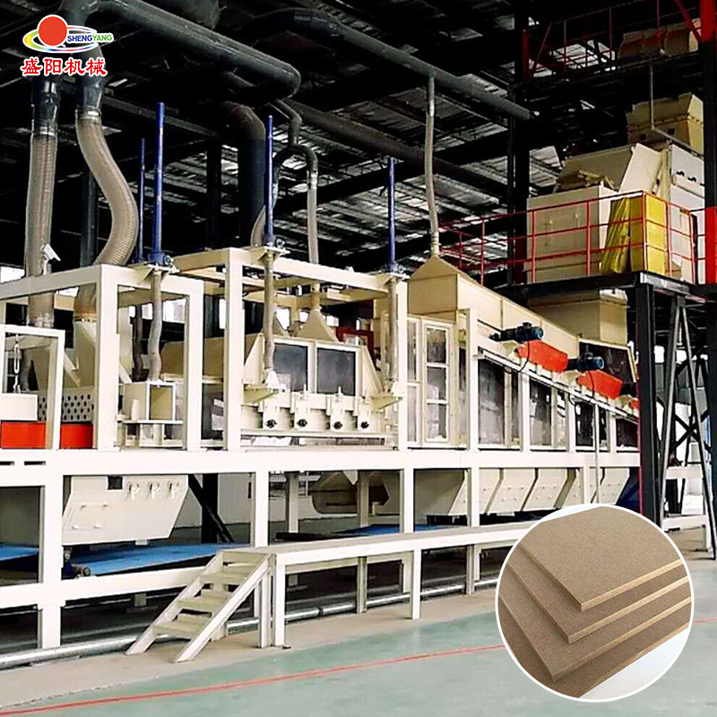 Particle Board Continuous Press Production Line Chip Board Making Machinery Plywood Mdf and Plywood